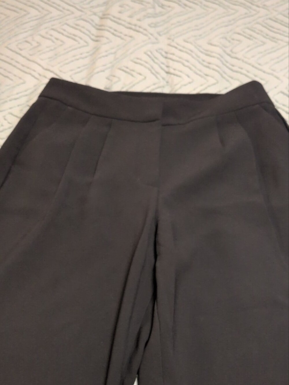 Express Women's Black Tailored High-Waist Pants, SZ 6, EUC - Picture 4 of 7